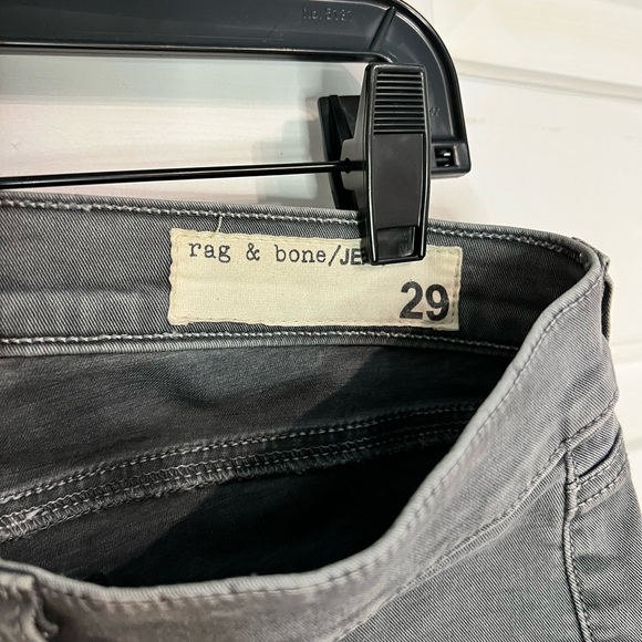 rag & bone legging jean in grey, size 29 - Picture 3 of 5